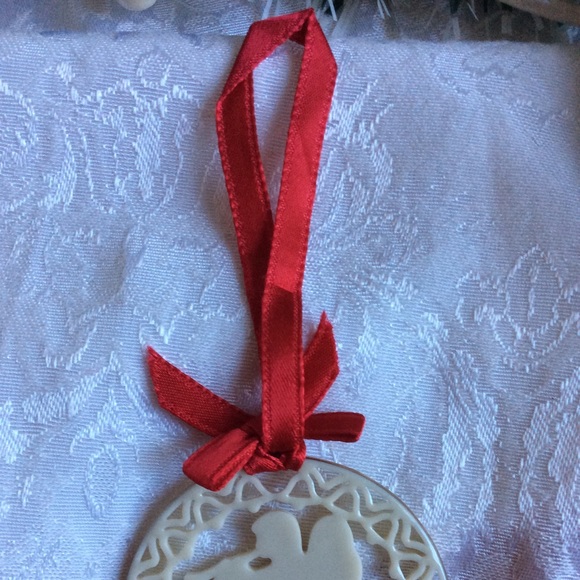 Lenox Christmas Ornament Angel with Horn Yuletide - Picture 11 of 15